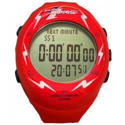 Professional stopwatch - digital Fastime RW3 Julien Ingrassia Limited edition - red