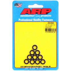 "1/4""ID .440""OD no chamfer black washers"