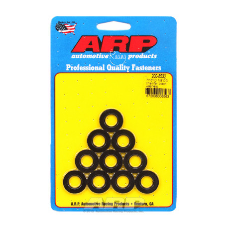 ARP vijaki "7/16"ID 7/8"OD .120"TH chamfer black washers" (10pcs) | race-shop.si