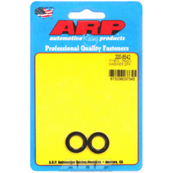 "7/16""ID .750""OD black washers"
