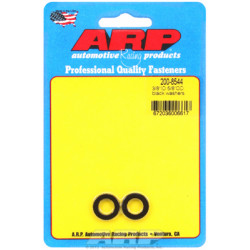 "3/8"ID 5/8"OD .120"TH black washers" (2pcs)