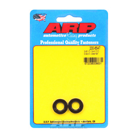 ARP vijaki "3/8"ID 3/4"OD .120"TH black washers" (2pcs) | race-shop.si