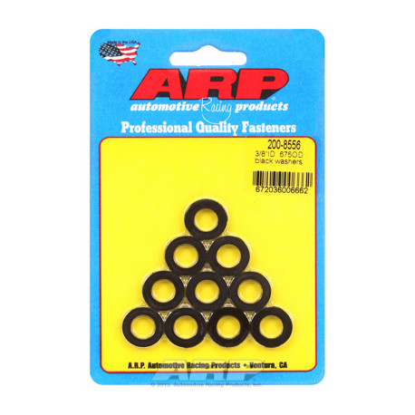 ARP vijaki 3/8"ID .675"OD .120"TH black washers (10pcs) | race-shop.si