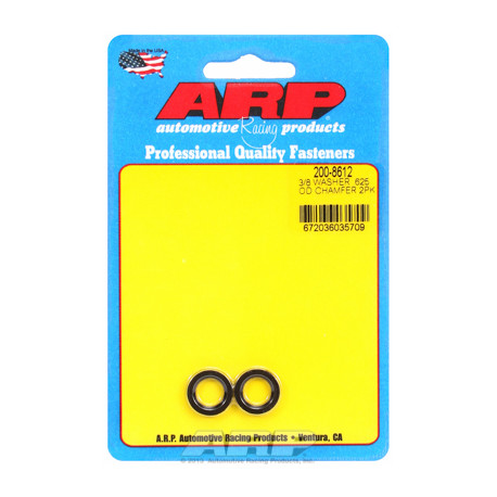 ARP vijaki "3/8""ID .625""OD chamfer black washers" | race-shop.si
