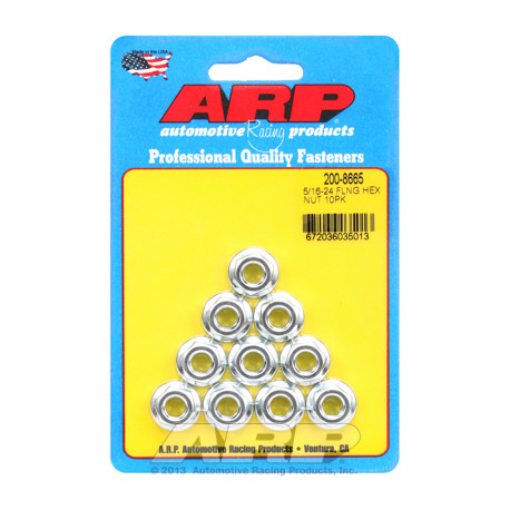 ARP vijaki 5/16-24 heks flanged nut (10pcs) | race-shop.si