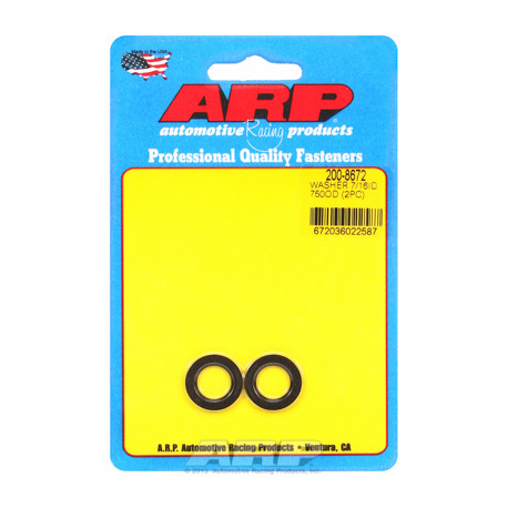 ARP vijaki "7/16"ID 3/4"OD .073"TH chamfer con rod washer" (2pcs) | race-shop.si