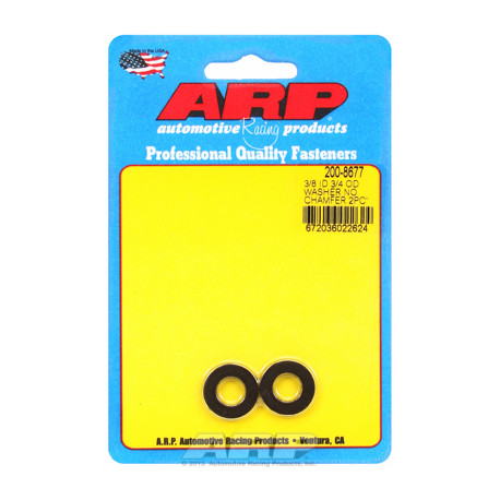 ARP vijaki "3/8"ID 3/4"OD .120"TH black washers" (2pcs) | race-shop.si