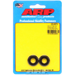 "3/8"ID 7/8"OD .150"TH (radiused) black washers" (2pcs)