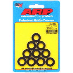 M10 ID 3/4"OD .120" TH chamfer black washers"(10pcs)