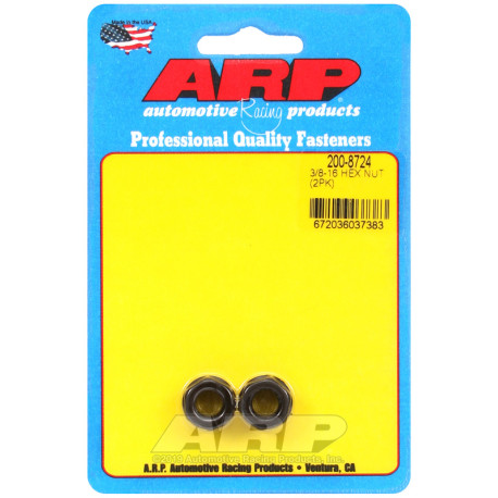 ARP vijaki ARP matice (šestrobna glava, črni), 3/8-16, 2 kos | race-shop.si
