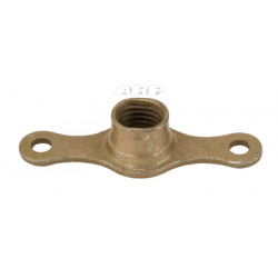 1/4-28 plate nut. 2-lug fixed
