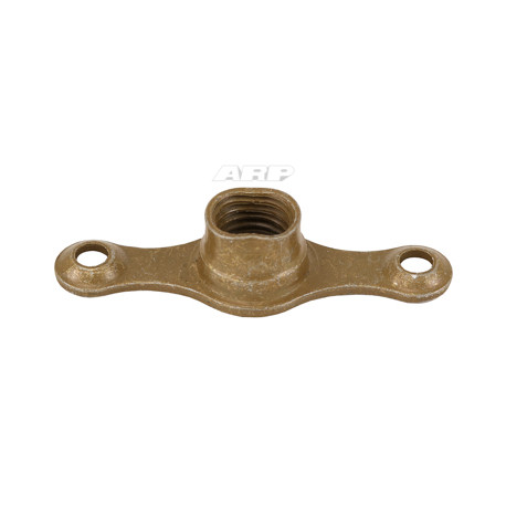 ARP vijaki 1/4-28 plate nut. 2-lug fixed w/ctr sunk rivet hole | race-shop.si