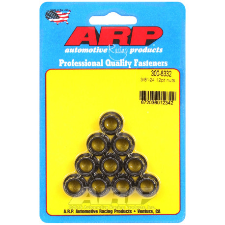 ARP vijaki ARP matice (12-robna glava), 3/8-24, 10 kos | race-shop.si