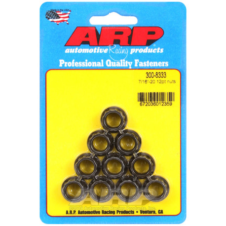 ARP vijaki ARP matice (12-robna glava), 7/16-20, V2 | race-shop.si