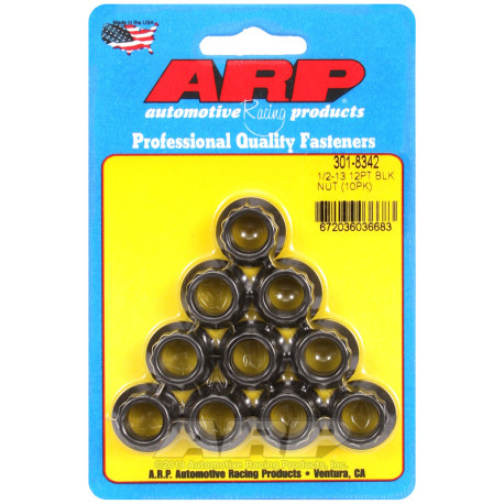ARP vijaki ARP matice (12-robna glava), 1/2-13, 10 kos | race-shop.si