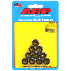 ARP Nut Kit M10 X 1.25 Low Head 12 kos 10 Pack