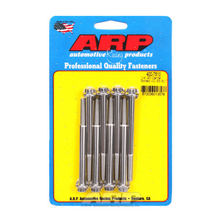 ARP vijaki SS 1/4-20 center bolted pokrov ventila komplet vijakov | race-shop.si