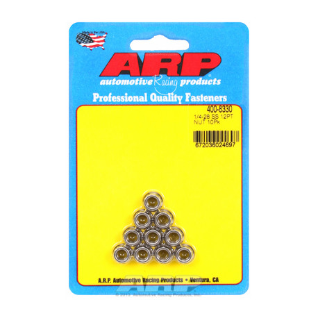 ARP vijaki "1/4""-28 SS 12 kos nut kit" (10pcs) | race-shop.si