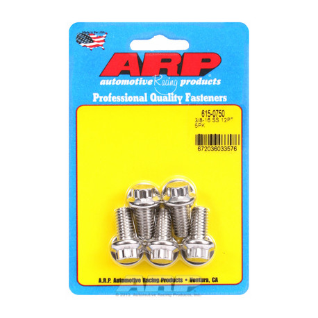 ARP vijaki "3/8""-16 x 0.750 12 kos 7/16 wrenching SS vijaki" (5pcs) | race-shop.si