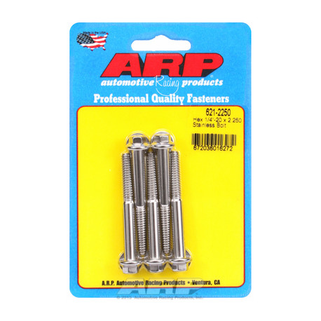 ARP vijaki "1/4""-20 x 2.250 heks SS vijaki" (5pcs) | race-shop.si