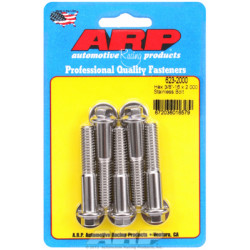 "3/8""-16 x 2.000 heks SS vijaki" (5pcs)