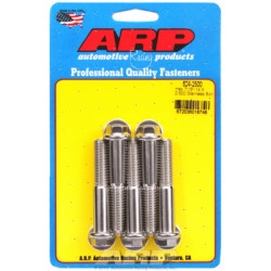 "7/16""-14 X 2.500 heks 1/2 wrenching SS vijaki" (5pcs)