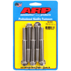 "7/16""-14 X 3.500 heks 1/2 wrenching SS vijaki" (5pcs)
