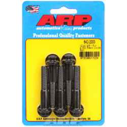 "3/8""-16 x 2.000 12 kos black oxide bolts" (5pcs)
