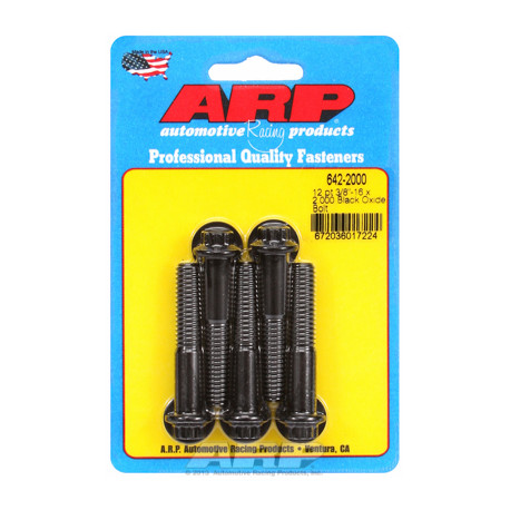 ARP vijaki "3/8""-16 x 2.000 12 kos black oxide bolts" (5pcs) | race-shop.si