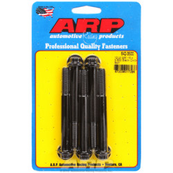 "3/8""-16 x 3.500 12 kos black oxide bolts" (5pcs)
