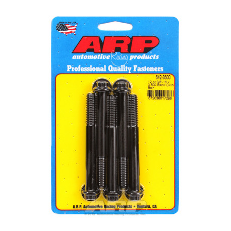 ARP vijaki "3/8""-16 x 3.500 12 kos black oxide bolts" (5pcs) | race-shop.si