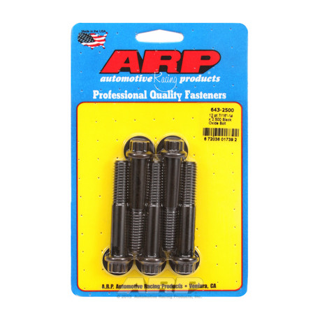 ARP vijaki "7/16""-14 x 2.500 12 kos black oxide bolts" (5pcs) | race-shop.si