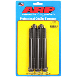 "7/16""-14 X 5.000 12 kos 1/2 wrenching black oxide bolts"5pcs