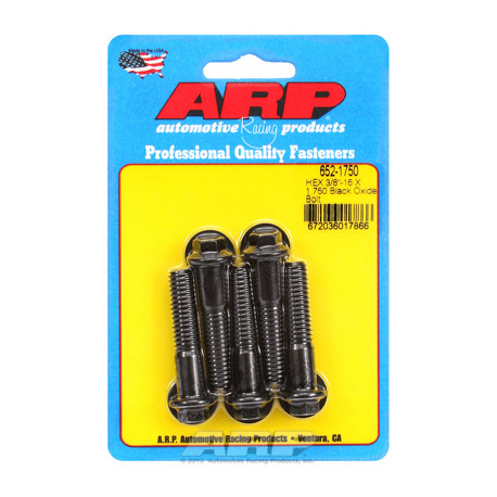 ARP vijaki "3/8""-16 X 1.750 heks black oxide bolts" (5pcs) | race-shop.si