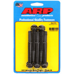 "3/8""-16 x 3.250 heks 7/16 wrenching black oxide bolts"(5pcs