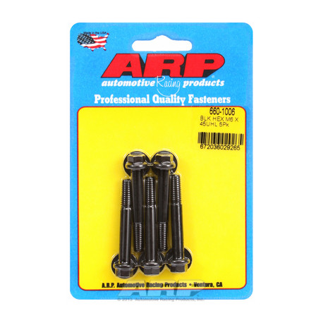 ARP vijaki M6 x 1.00 x 45 heks black oxide bolts (5pcs) | race-shop.si
