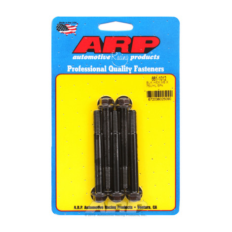 ARP vijaki M8 x 1.25 x 75 heks black oxide bolts (5pcs) | race-shop.si