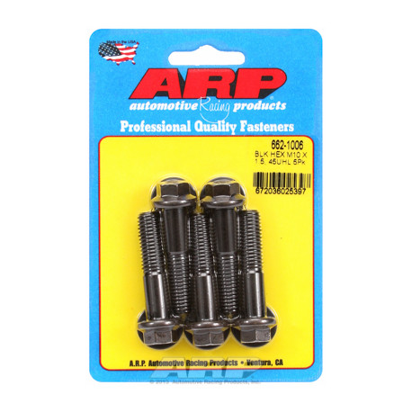 ARP vijaki M10 x 1.50 x 45 heks black oxide bolts (5pcs) | race-shop.si