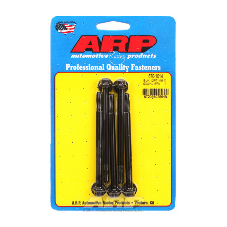 ARP vijaki M6 x 1.00 x 90 12 kos black oxide bolts (5pcs) | race-shop.si