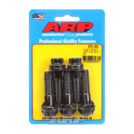 ARP vijaki ARP komplet vijakov M12 X 1.75 X 45 Black Oxide 12 kos | race-shop.si