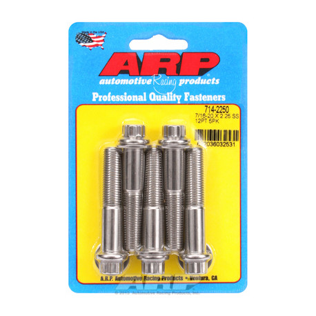 ARP vijaki "7/16""-20 x 2.250 12 kos SS vijaki" (5pcs) | race-shop.si