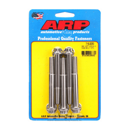 ARP vijaki "3/8""-24 x 3.250 12 kos 7/16 wrenching SS vijaki" (5pcs) | race-shop.si