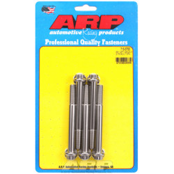 "3/8""-24 x 3.750 12 kos 7/16 wrenching SS vijaki" (5pcs)