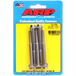 "1/4""-28 x 2.750 heks SS vijaki" (5pcs)