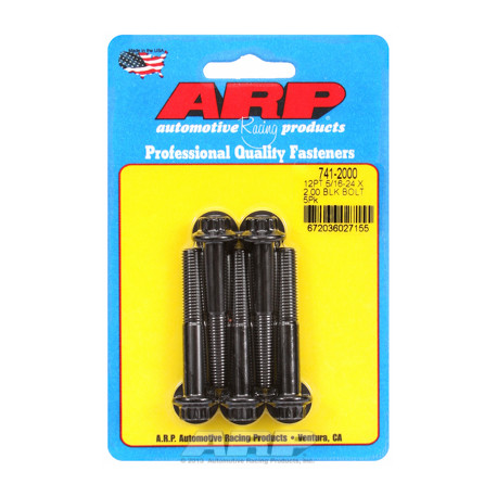 ARP vijaki "5/16""-24 x 2.000 12 kos black oxide bolts" (5pcs) | race-shop.si