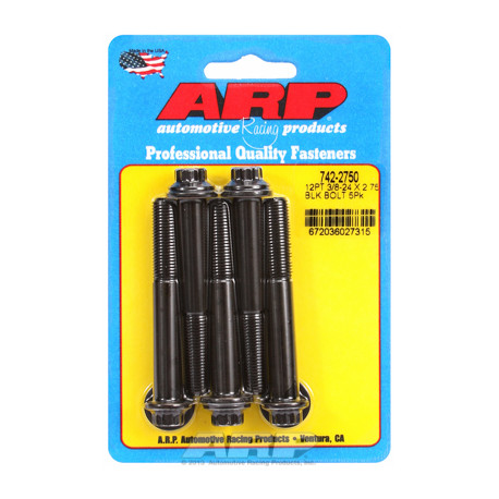 ARP vijaki "3/8""-24 x 2.750 12 kos black oxide bolts" (5pcs) | race-shop.si