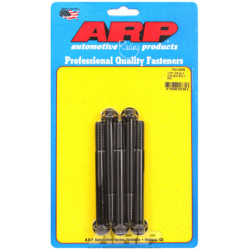 "3/8""-24 x 4.000 12 kos black oxide bolts" (5pcs)