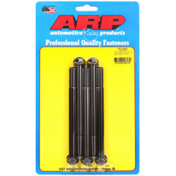 "3/8""-24 x 5.000 heks black oxide bolts" (5pcs)