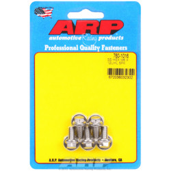 M6 x 1.00 x 12 heks SS vijaki (5pcs)