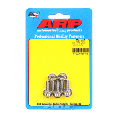 ARP vijaki M6 x 1.00 x 16 12 kos SS vijaki (5pcs) | race-shop.si